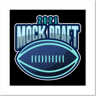 Mock Draft 2021 Fantasy Football Posters and Art